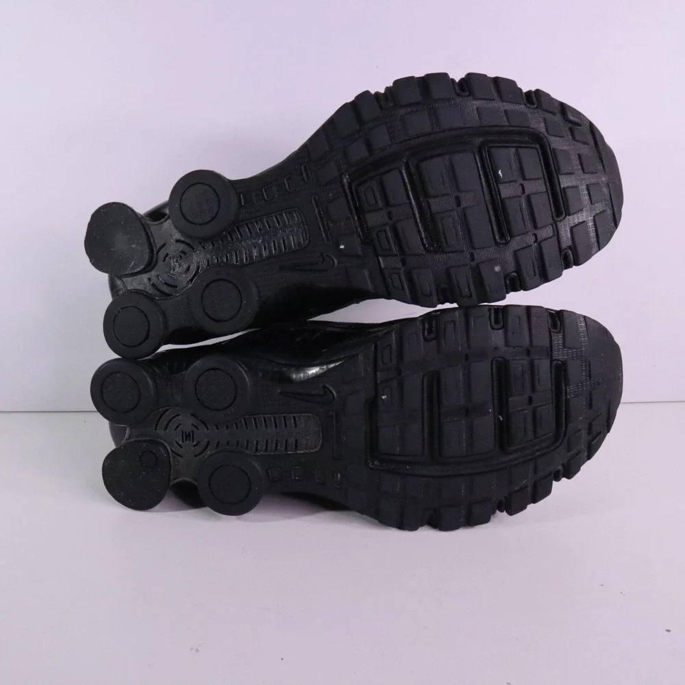 Nike Shox Turbo Black/Metallic Silver 331151-001 Mens Running Shoe Size 10